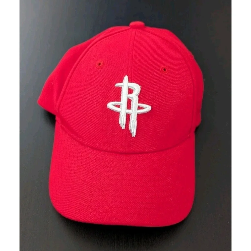 Houston Rockets Hat Straback Cap YOUTH Kid Red White‎ New Era NBA Basketball